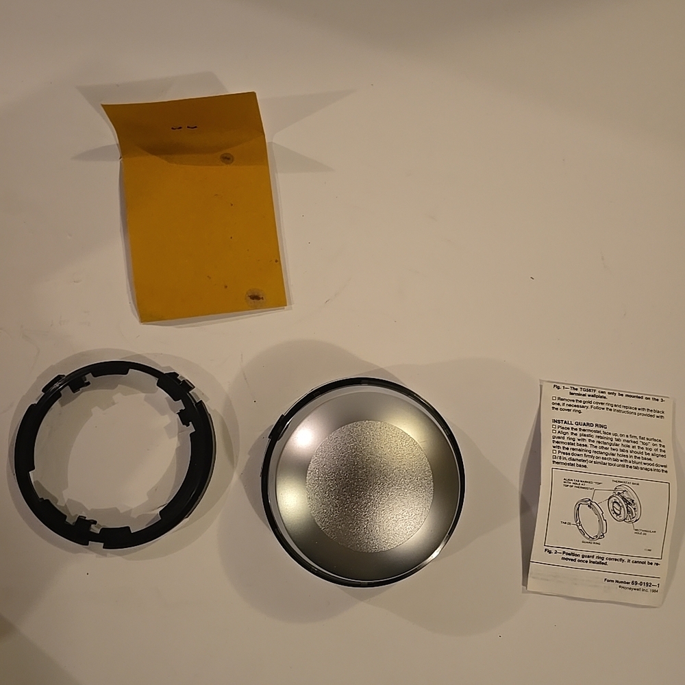 Honeywell Tg587f 1016 Opaque Lens Cover Thermostat Locking Guard for T87f